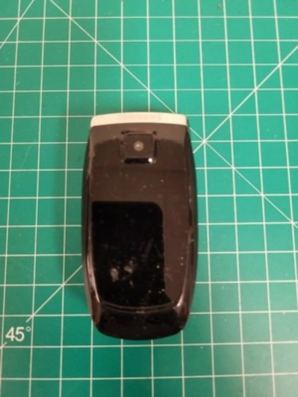 Samsung SPH-A640 Flip Phone Portable Dualband Tri-mode Phone Parts Repair Untest